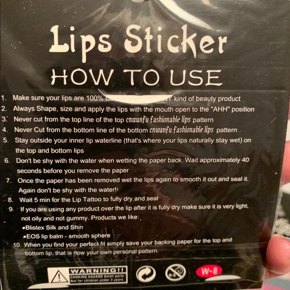 Lips sticker - Picture 2 of 2